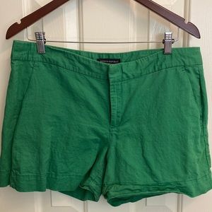 Banana Republic green shorts